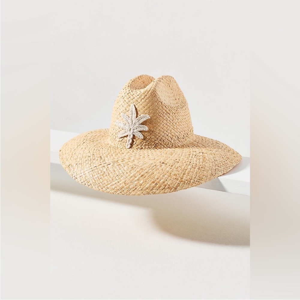 Anthropologie Palm Hat New Wyeth one size